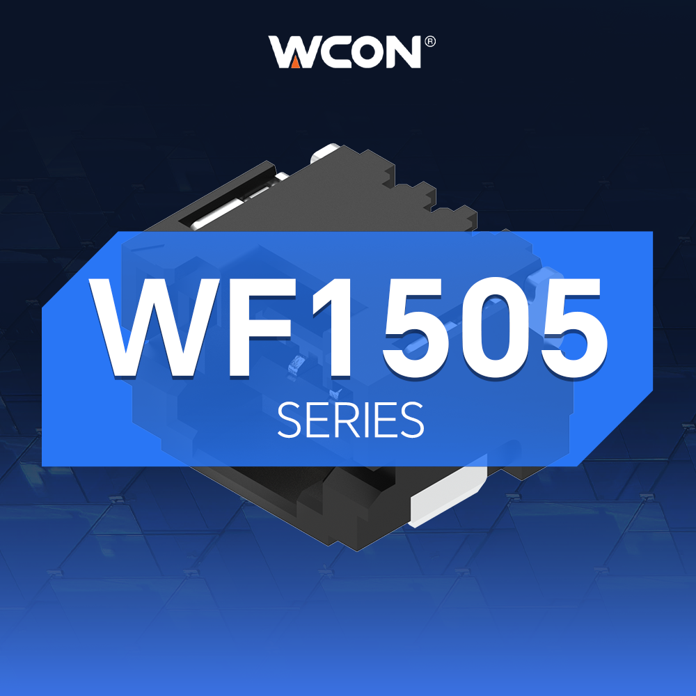 Conector de fio a placa de crimpagem da série WF1505: passo de 1,50 mm para conexões compactas e confiáveis