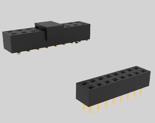 Cabeçalho Fêmea de 2,54 mm