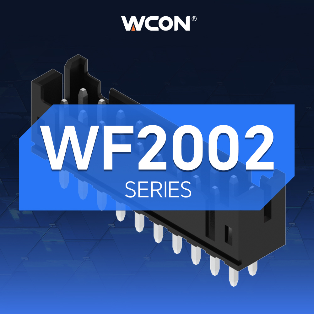 Conectores Wire-to-Board da Série WF2002 | Passo de 2,00mm, conexão segura, precisão e confiabilidade